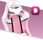 Fotel dla gracza Hell's Chair HC-1004 PINK Różowy Biały Szary - zdjęcie 5