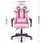 Fotel dla gracza Hell's Chair HC-1004 PINK Różowy Biały Szary - zdjęcie 11
