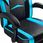 Fotel dla gracza AGA MR2040SkyBlue Czarno-Niebieski K14077 - zdjęcie 6