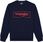 WRANGLER FRAME LOGO CREW MĘSKA BLUZA KLASYCZNA NADRUK NAVY W662HA114 - zdjęcie 3