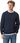Sweter męski s.Oliver o-neck granatowy - S - zdjęcie 2