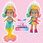 Lalka KookyLoos Kooky Mermaids Coral 1x4 (V.0) - zdjęcie 9