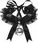 Mersada Elegancki choker z jedwabną kokardą - zdjęcie 2