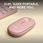 Mysz Logitech Pebble Mouse 2 M350s Czerwony (910007014) - zdjęcie 3