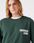 WRANGLER SLOGAN CREW SYCAMORE GREEN W667ILG49 - zdjęcie 2