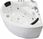 Wanna z hydromasażem Mazur Mo-1636 135x135 MO1636 - zdjęcie 3