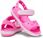 Lekkie Sandałki Dziecięce Crocs Buty Na Rzep 33-34 - zdjęcie 2