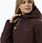 Jack Wolfskin Kurtka Damska Heidelstein Ins Dark Maroon - zdjęcie 4