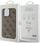 Guess Guhcp15Xg4Gfbr Iphone 15 Pro Max 6 7" Brązowy Brown Hard Case 4G Metal Gold Logo - zdjęcie 4