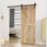 SYSTEM DRZWI PRZESUWNYCH BARN DOOR LOFT ZESTAW 2m - zdjęcie 2