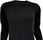 Sweter męski klasyczny CZARNY casual XL - zdjęcie 7