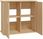 Vidaxl Szafka Pod Akwarium Dąb Sonoma 81x36x73 Cm 276592 - zdjęcie 9