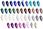 Cosmetics Zone Lakier hybrydowy hipoalergiczny brokatowy szary 7ml - Don London 779 - zdjęcie 3