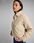 LEE CROPPED SHERPA JACKET ECRU L55GAVDN - zdjęcie 4