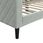 vidaXL Łóżko Dzienne Jasnoszare 80X200 Cm Obite Aksamitem - zdjęcie 3