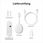 Odtwarzacz multimedialny Google Chromecast GA01919-IT HDR10+ Android TV Biały - zdjęcie 7