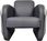 Fotel dla gracza E-blue EEC346-11 Sofa dla gracza szara EEC3461GYAAIA - zdjęcie 4