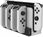 iPega PG-9186WH Charger Dock N-Switch Joy-con Czarna/Biała - zdjęcie 4