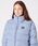 WRANGLER SHORT PUFFER STONE BLUE W4R9YJX4Q - zdjęcie 3
