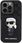 Karl Lagerfeld Klhcp15Xsakknsck Iphone 15 Pro Max 6 7" Czarny Black Hardcase Saffiano Cardslots And Stand Monogram Ikonik Patch - zdjęcie 3
