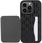 Karl Lagerfeld Klhcp15Xsakknsck Iphone 15 Pro Max 6 7" Czarny Black Hardcase Saffiano Cardslots And Stand Monogram Ikonik Patch - zdjęcie 6