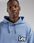 LEE LOOSE HOODIE MĘSKA BLUZA KAPTUR LOGO DREAMY BLUE L84ORY39 - zdjęcie 4