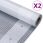 Vidaxl Plandeki Leno 2 szt. 260g/m² 4X6m Białe 3082830 - zdjęcie 2