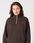 WRANGLER HALF ZIP SWEATSHIRT DELICIOSO BROWN W6Q5FAH38 - zdjęcie 2