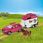 Schleich 72223 Horse Club Centrum Samochód Z Przyczepą Dla Konia - zdjęcie 4