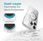 Speck Gemshell Grip Magsafe Etui Do Iphone 15 Pro Clear Chrome Finish - zdjęcie 4