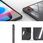 Dux Ducis Toby Pancerne Etui Z Klapką Smart Case Do Realme Pad Mini Z Uchwytem Na Rysik Czarny - zdjęcie 4