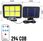 Tech-Led Ścienna Lampa Solarna Hs-8022 40W Pilot Czujnik Ruchu I Zmierzchu Hs8022A294Cob - zdjęcie 3
