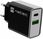 Ładowarka do telefonu Ładowarka sieciowa Natec Ribera 1x USB-A + 1x USB TYP-C 20W - czarna (NUC-2062) - zdjęcie 2