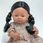 Lalka Miniland Rdzenna Amerykanka 38Cm Lalka Dziewczynka Ciemne Włosy Doll - zdjęcie 2