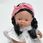 Lalka Miniland Rdzenna Amerykanka 38Cm Lalka Dziewczynka Ciemne Włosy Doll - zdjęcie 5