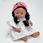 Lalka Miniland Rdzenna Amerykanka 38Cm Lalka Dziewczynka Ciemne Włosy Doll - zdjęcie 9