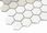 Dunin House Loves Mini Hexagon Stripe 3.C Mat 26x30 - zdjęcie 2