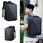 Torba na laptopa Alogy Plecak Antykradzieżowy Urban Safe Na Laptopa 15 6" Z Portem Usb Duży Wodoodporny Unisex Czarny 5905601804208 - zdjęcie 8