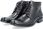 Eleganckie buty męskie zimowe - TAPI D-2372 CZARNE - zdjęcie 2