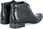 Eleganckie buty męskie zimowe - TAPI D-2372 CZARNE - zdjęcie 3