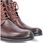 Eleganckie buty męskie zimowe - TAPI D-2372 BRĄZOWE - zdjęcie 7