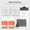 Spigen Szkło Do Etui + Aplikator Glas.Tr Ez Fit Do Galaxy Watch 6 Classic 47Mm - zdjęcie 8