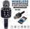 Mikrofon Bezprzewodowy mikrofon karaoke WS858 kolor srebrny - zdjęcie 2