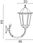 Su Ma Lampa Ogrodowa Zewnętrzna Elewacyjna Kinkiet Led Retro Maxi K 3012/1/Bd G - zdjęcie 2