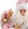 Bigbuy Christmas Ozdoby Świąteczne Różowy Plastikowy Polyresin Materiał 45 Cm 1034919 - zdjęcie 3