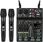 Mikser audio USB Bluetooth + mikrofony bezprzewodowe - DNA MIXMIC 2 - zdjęcie 8