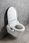 Urządzenie WC z funkcją higieny SAPHO Miska wisząca WC AVVA RIMLESS z elektronicznym bidetem z deską BLOOMING EKO PLUS 35,5x53 cm kolor BIAŁY NB-1160D-3 - zdjęcie 3