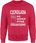 Czekolada nie zadaje pytań czekolada rozumie śmieszna Męska bluza (M, Szary) - zdjęcie 4