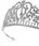 Mersada Tiara Diadem Ozdoba Do Włosów Królewska Kryształy - zdjęcie 2