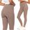 Damskie Legginsy Prążkowane Z Wysokim Stanem Ocieplane Moraj Modne L/XL - zdjęcie 1